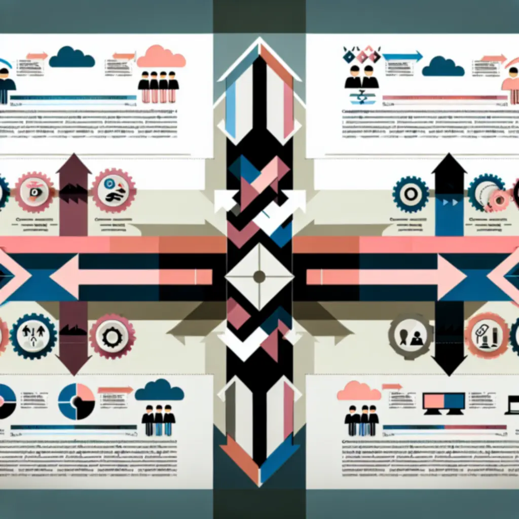 Infografika pokazująca przepływ współpracy i wymianę umiejętności między graczami