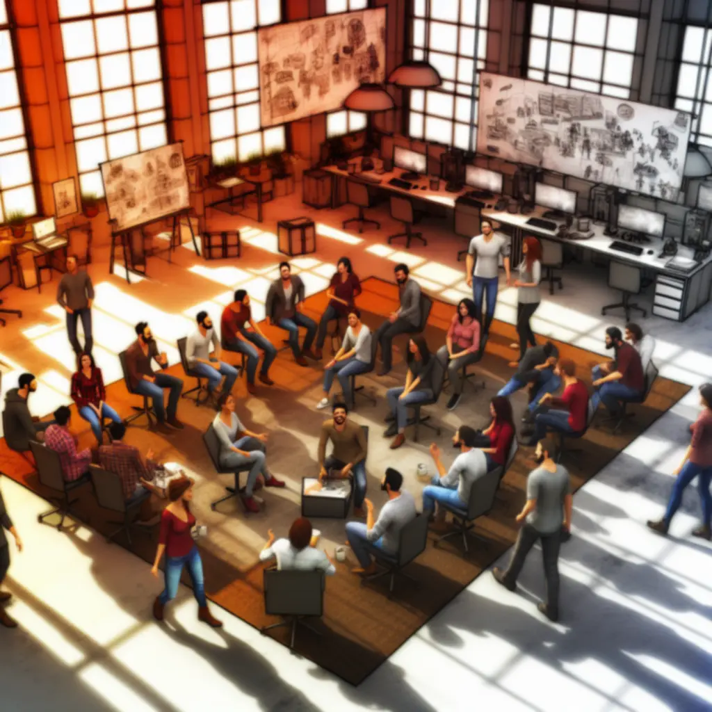 Rozmowa w studiu deweloperskim – kulisy produkcji